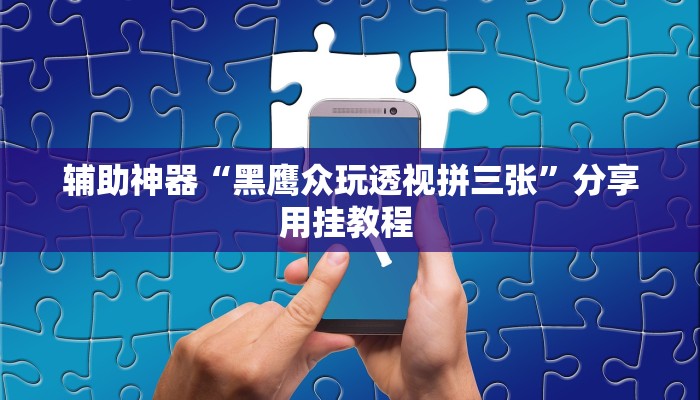 辅助神器“黑鹰众玩透视拼三张”分享用挂教程 