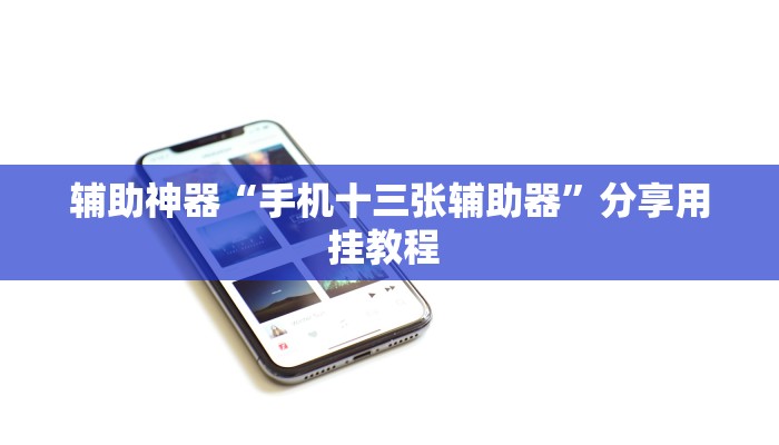 辅助神器“手机十三张辅助器”分享用挂教程 