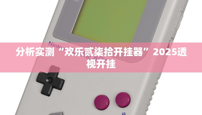 分析实测“欢乐贰柒拾开挂器”2025透视开挂