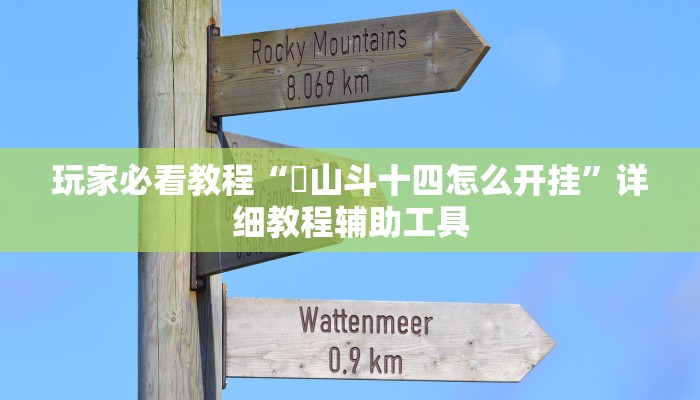 玩家必看教程“涼山斗十四怎么开挂”详细教程辅助工具