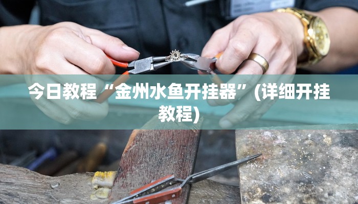 今日教程“金州水鱼开挂器”(详细开挂教程)