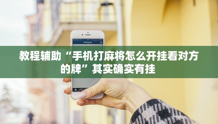 教程辅助“手机打麻将怎么开挂看对方的牌”其实确实有挂 
